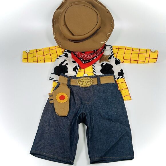 Disney Store Toy Story 4 Baby Sheriff Woody Cowboy Halloween Costume 3-6 Months - Picture 1 of 15